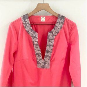 MOTT 50 beaded tunic coverup size large